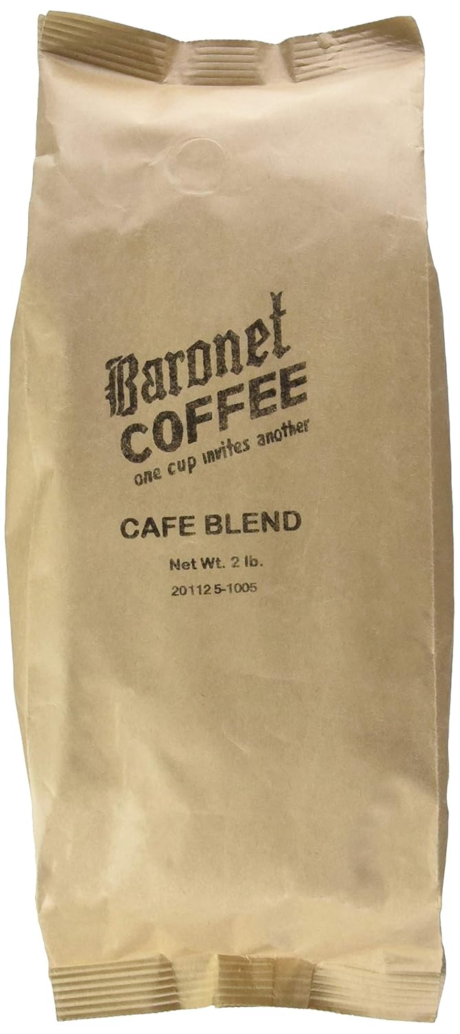 Baronet Coffee Izzy's Blend - 2 Pack of 2lb. Whole Bean Coffee - 100% Arabica Beans - Fresh & Slow Roasted to Perfection - Rich, Traditional Flavor