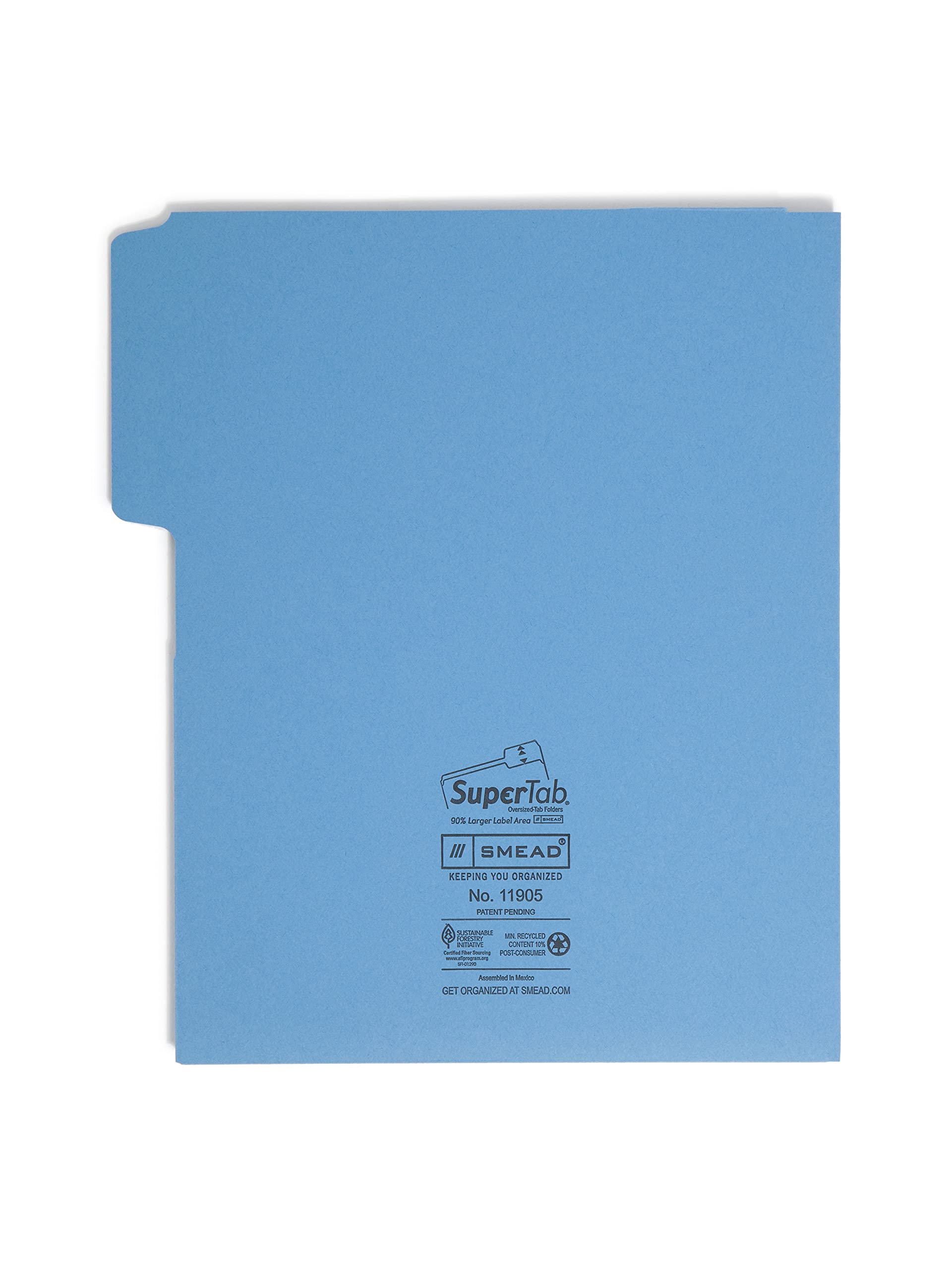 Supertab Folder Snapklik.com : Smead 3-in-1 SuperTab Section Folder, 1/3-Cut Oversized ...