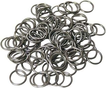 Nickel Shade Rings, 3/8 Inch Diameter 50 Pk