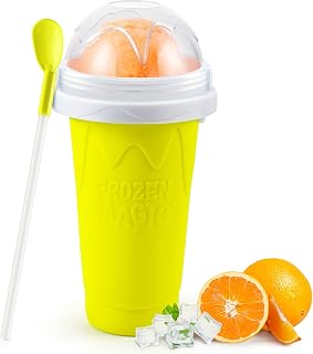 RELPOM Slushie Cup, Magic Frozen Slushy Maker Cups, Cool Stuff Things Gadgets, Stocking Stuffers White Elephant Gifts Party Favors, Christms Classroom Gifts and Prizes for Boys Girls Teens Students