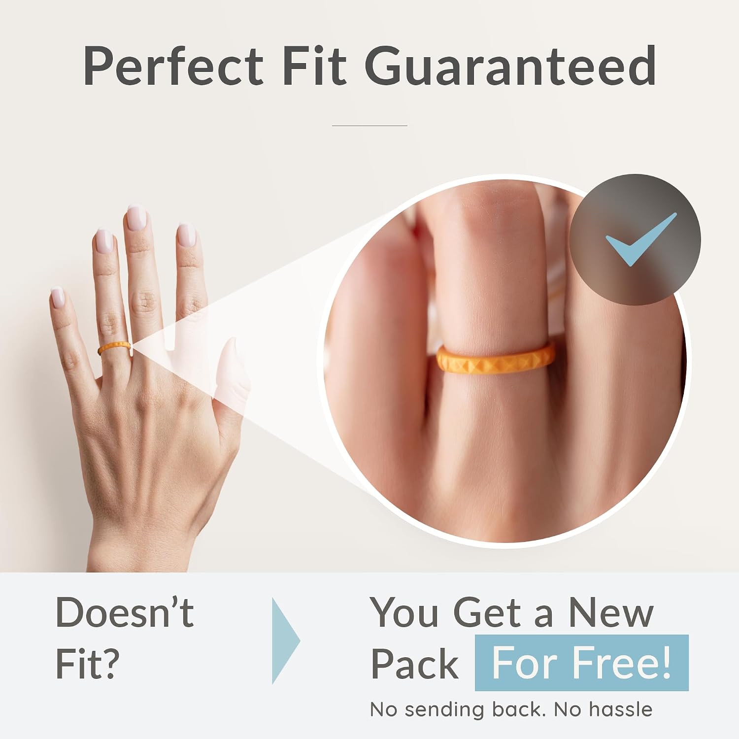 ThunderFit Silicone Wedding Bands for Women, Rubber Wedding Rings with Diamond Pattern 2.6mm Wide 2.1mm Thick - 1/4/8 Variety Multipack