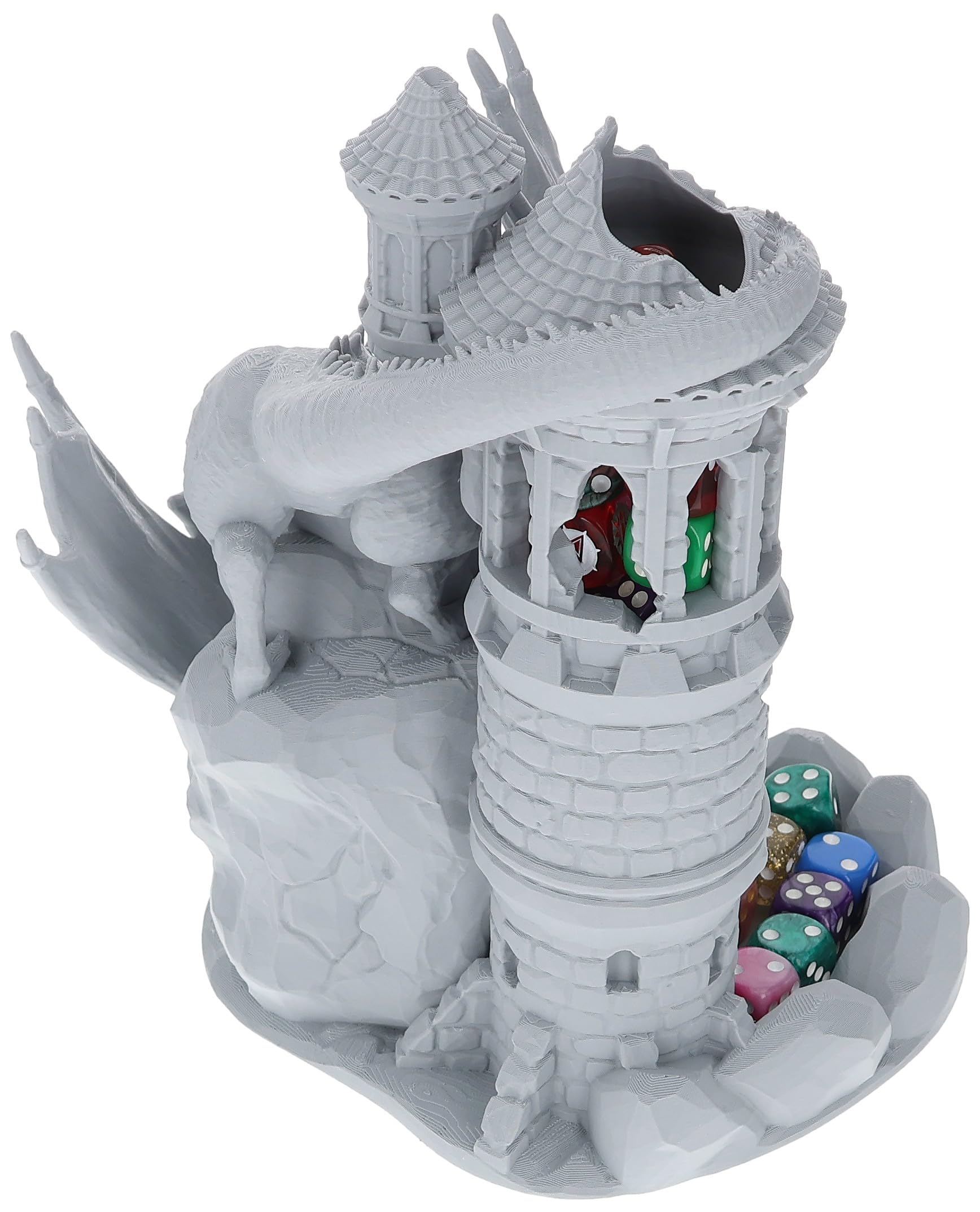 3D Vikings Brauerei Würfelturm – Für Rollenspiele & Brettspiele, Fairer Wurf, Made In EU