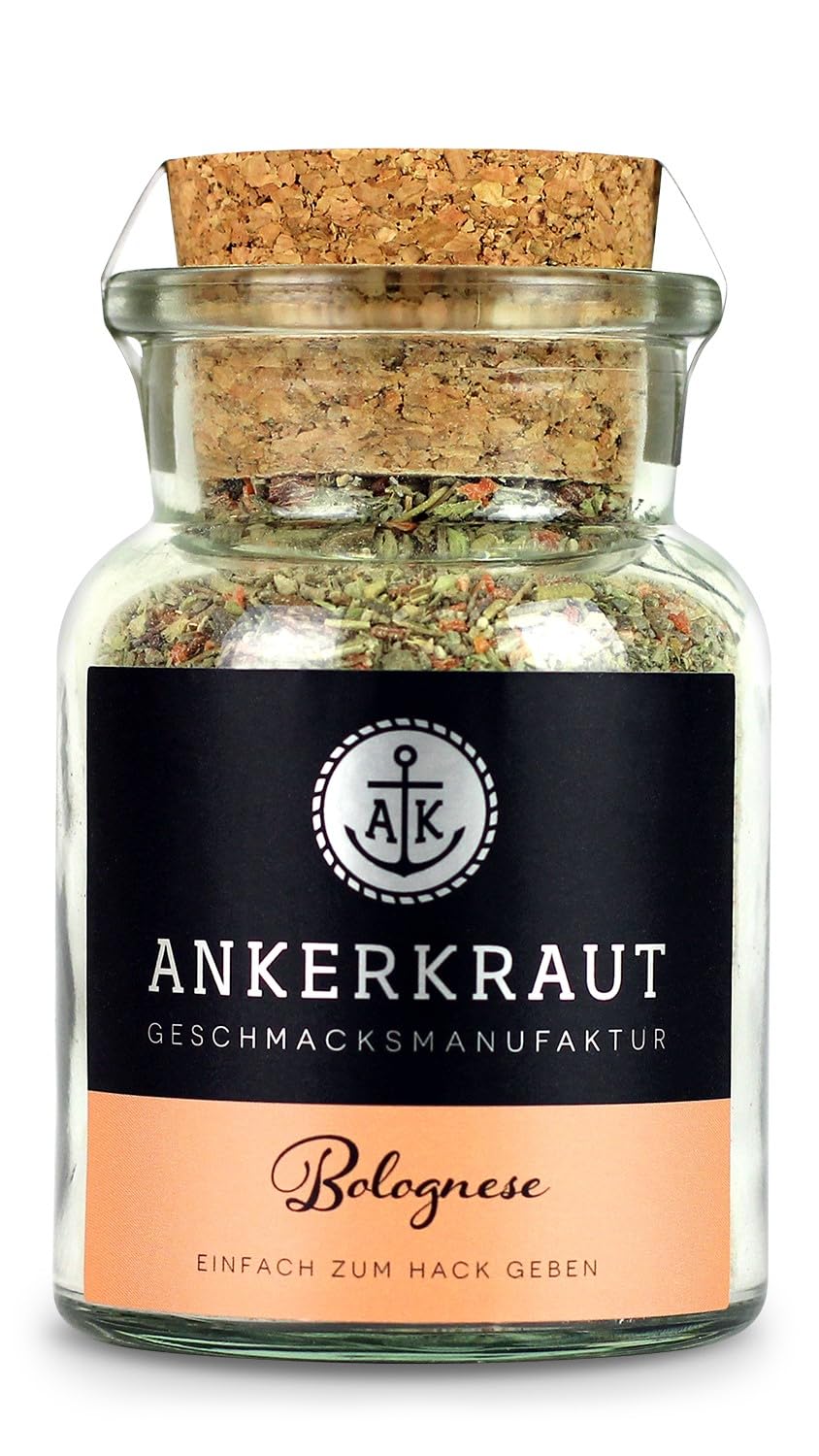 Ankerkraut Bolognese Gewürz in Korkenglas
