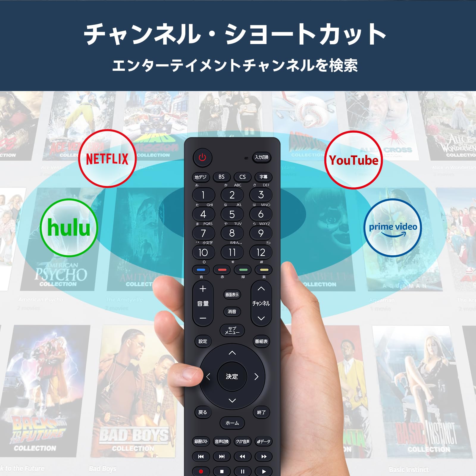 Amazon | テレビリモコン EN3C40H for Hisense ハイセンスリモコン 40
