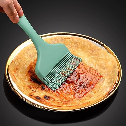 Miniatura 4 de Cepillo de silicona para pastelería para hornear, para parrilla, salsa de barbacoa, adobo, carne, glaseado, cepillo de aceite, resistente al calor,