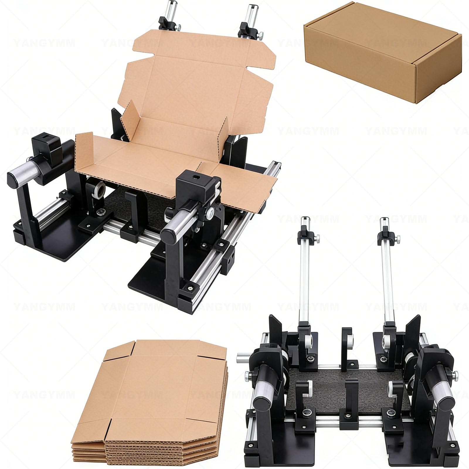 Outil de pliage rapide ajustable pour carton d'emballage