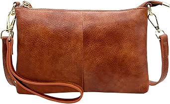 Beurlike Leather Wristlet Wallet Clutch Purses For Women Small Crossbody Phone Bags