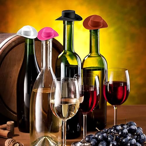 Miniatura 6 de Cayway 30 sombreros en miniatura, 3 sombreros de plástico de plástico, lindos accesorios de decoración para fiestas, disfraces de muñecas,