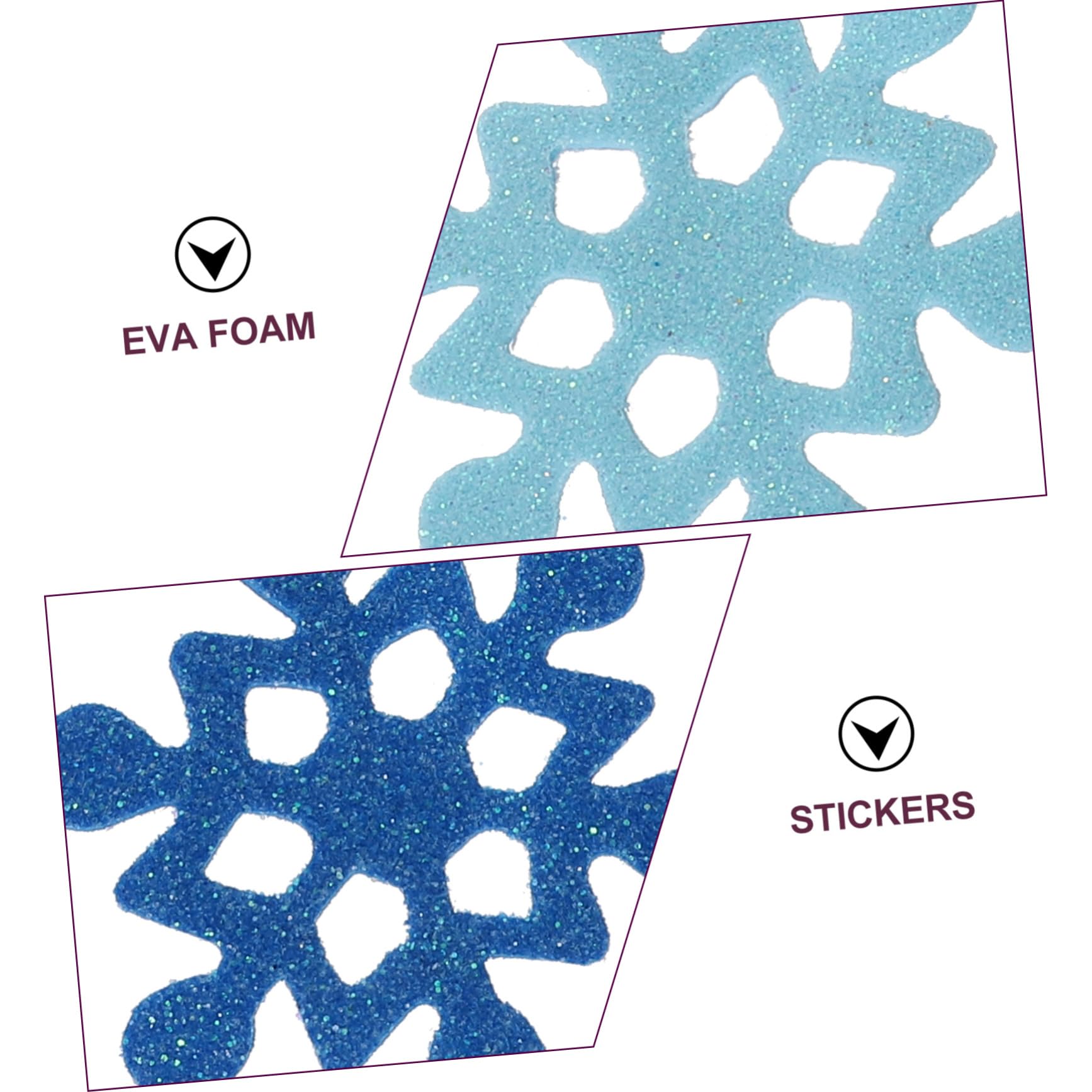 Yardwe 2 Adesivi Natalizi per Finestre Stickers Decorativi Autoadesivi per Natale e Feste Confezione per Superfici Lisce e Decorazioni Festive