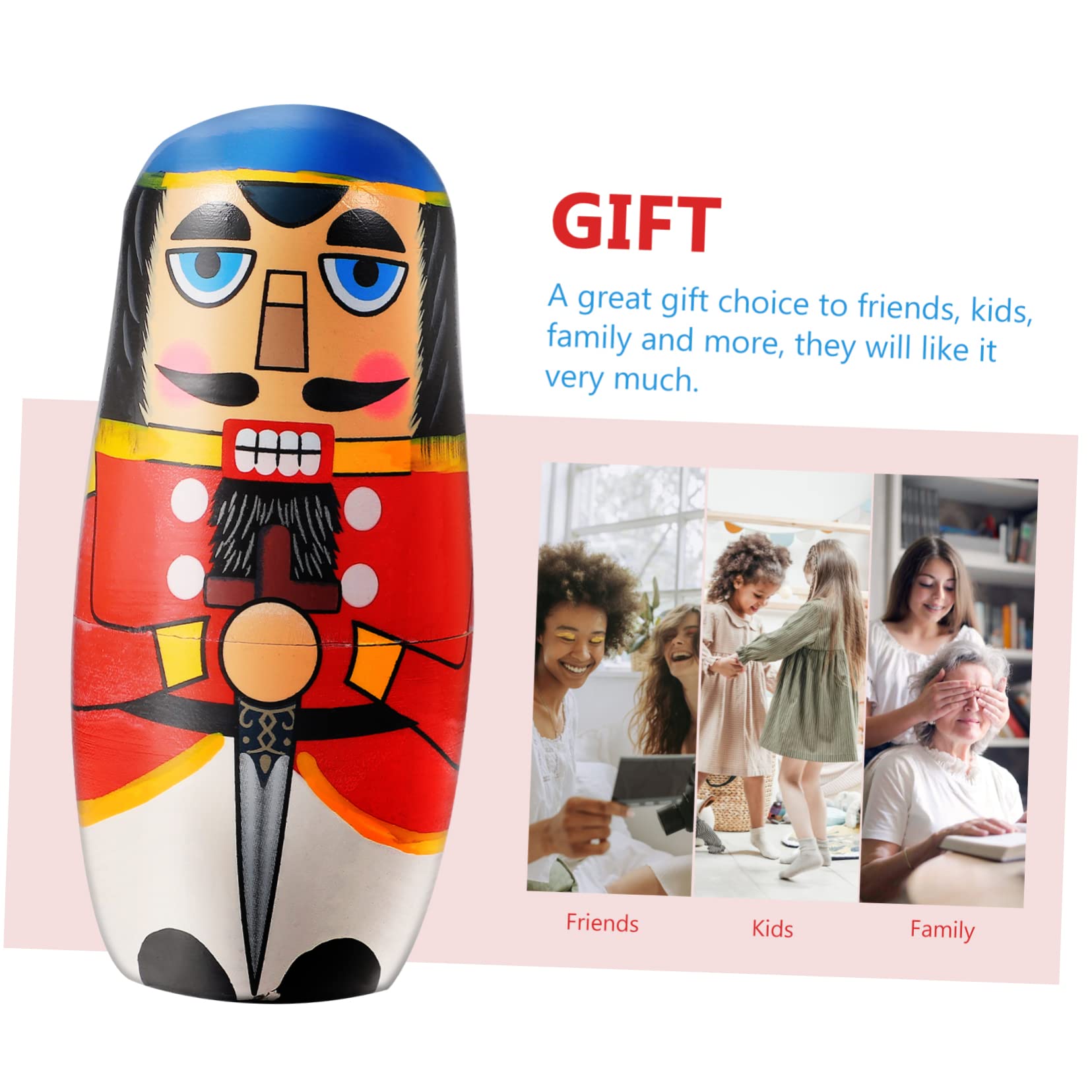 Amazon | EXCEART 1 セット ヌテラ マトリョーシカ ロシアの入れ子