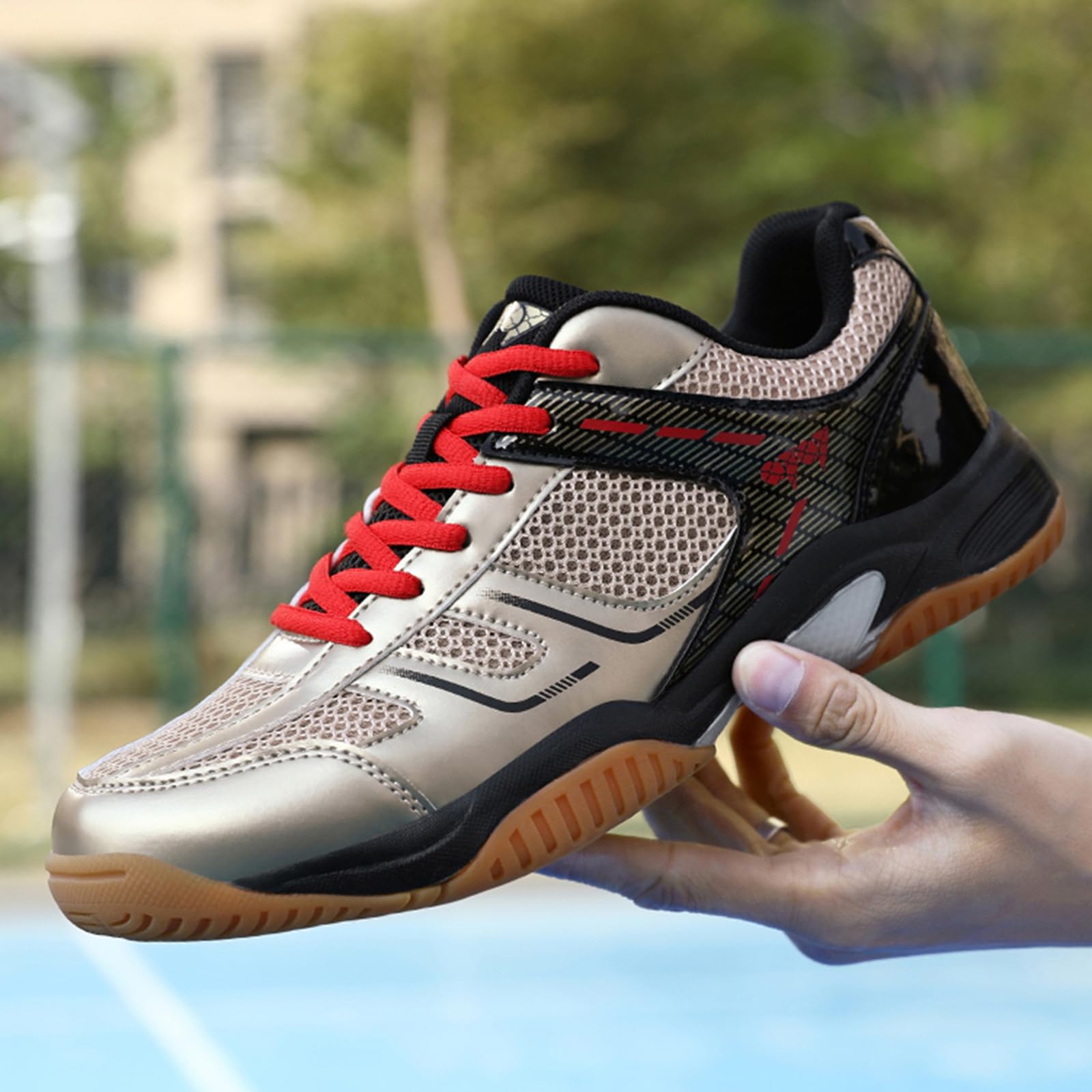 Zapatillas de tenis funcionales, ligeras, transpirables, zapatillas deportivas para mujer y hombre