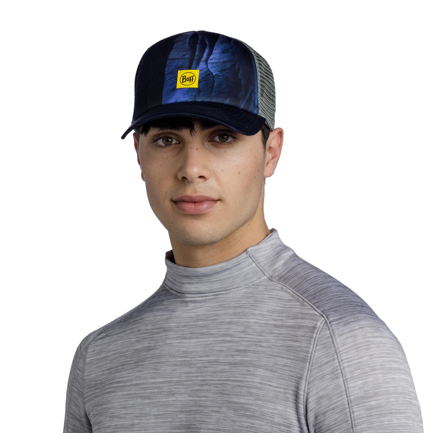 Buff Trucker Cap Arius Blue Unisex Adult