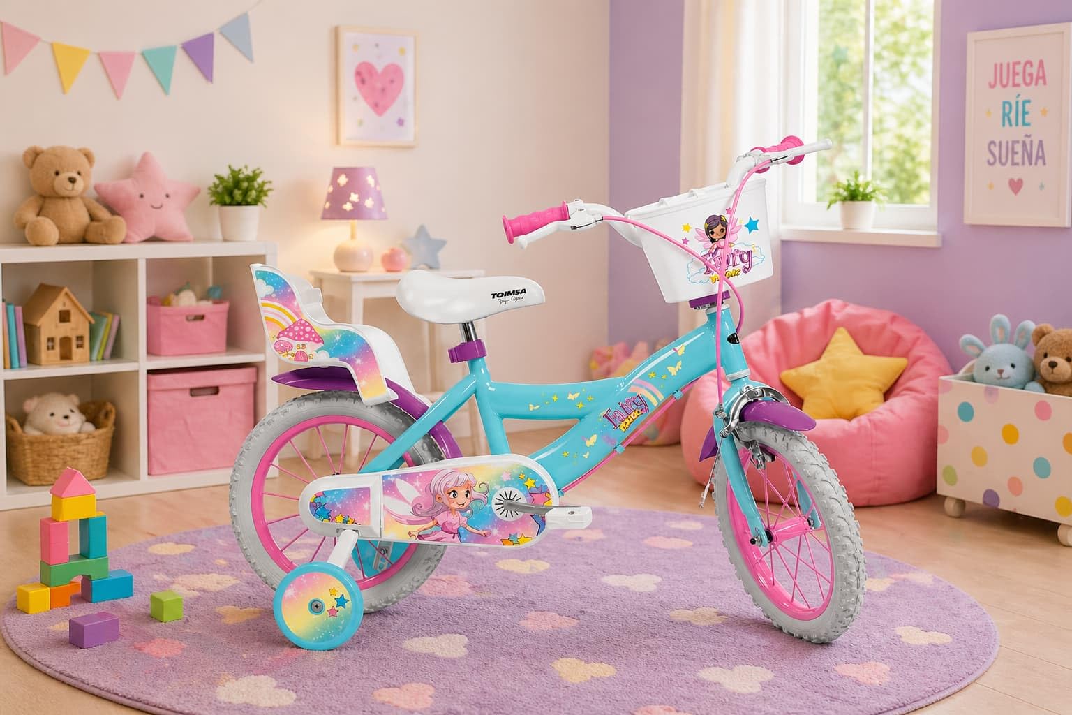 TOIMSA Bicicleta 16" Fairy Magic