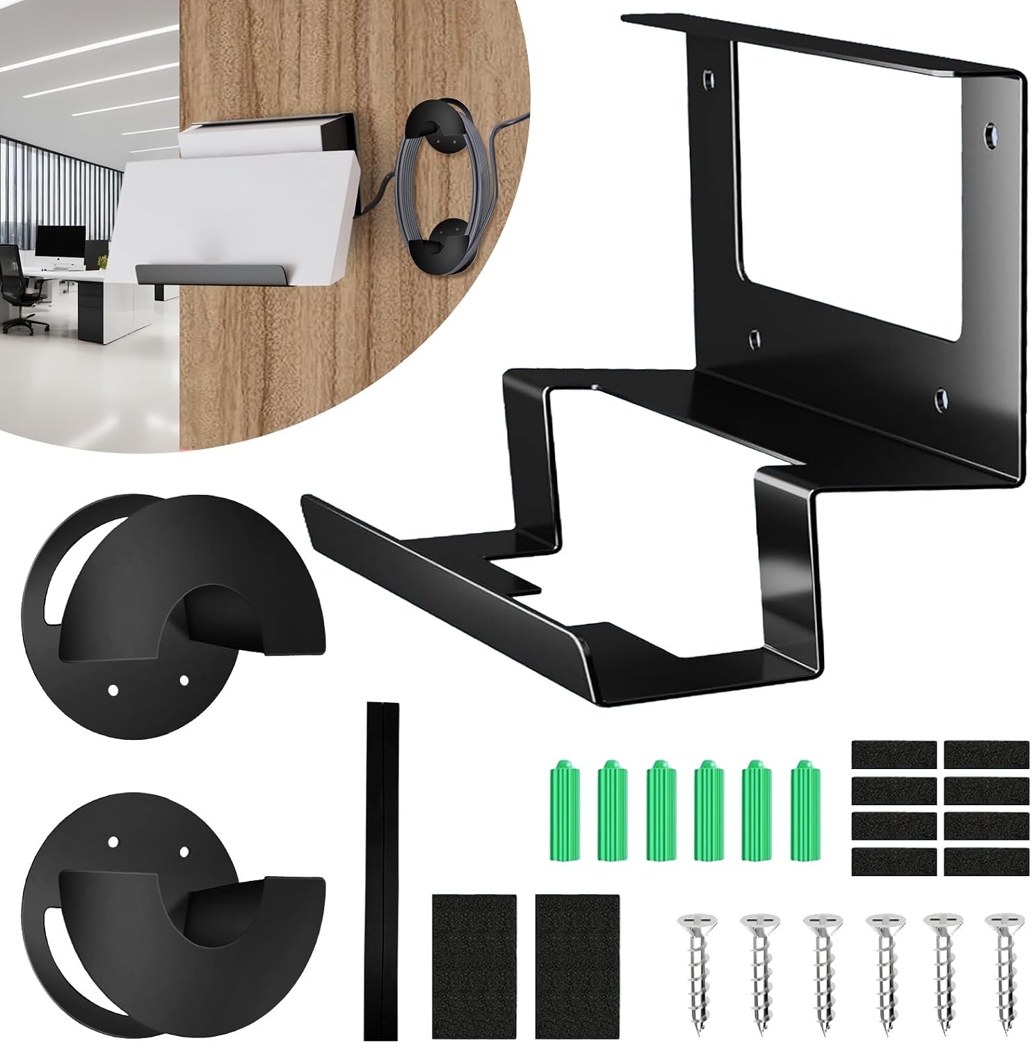 Amazon.com: Starlink Router Wall Mount with Ethernet Cable Caddy, 2-in ...