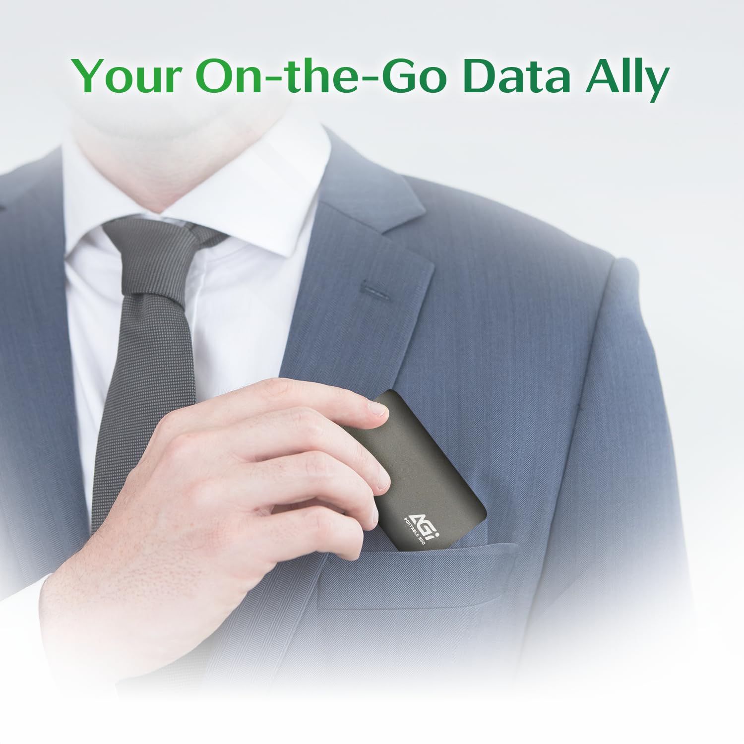 AGI 1TB External SSD, USB3.2 Gen2 [PS4 / PS5 Operation Verified