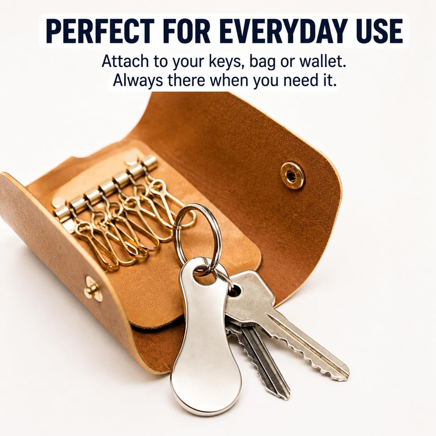 4 Pack Stainless Steel Shopping Trolley Token Keychain | 304 stainless steel,compatible with carts at Aldi Walmart Target,4 tokens with key rings,2mm thick,replaces 25¢ coin