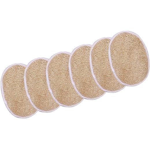 NaturaLoofah Exfoliation Set - 6 Pack