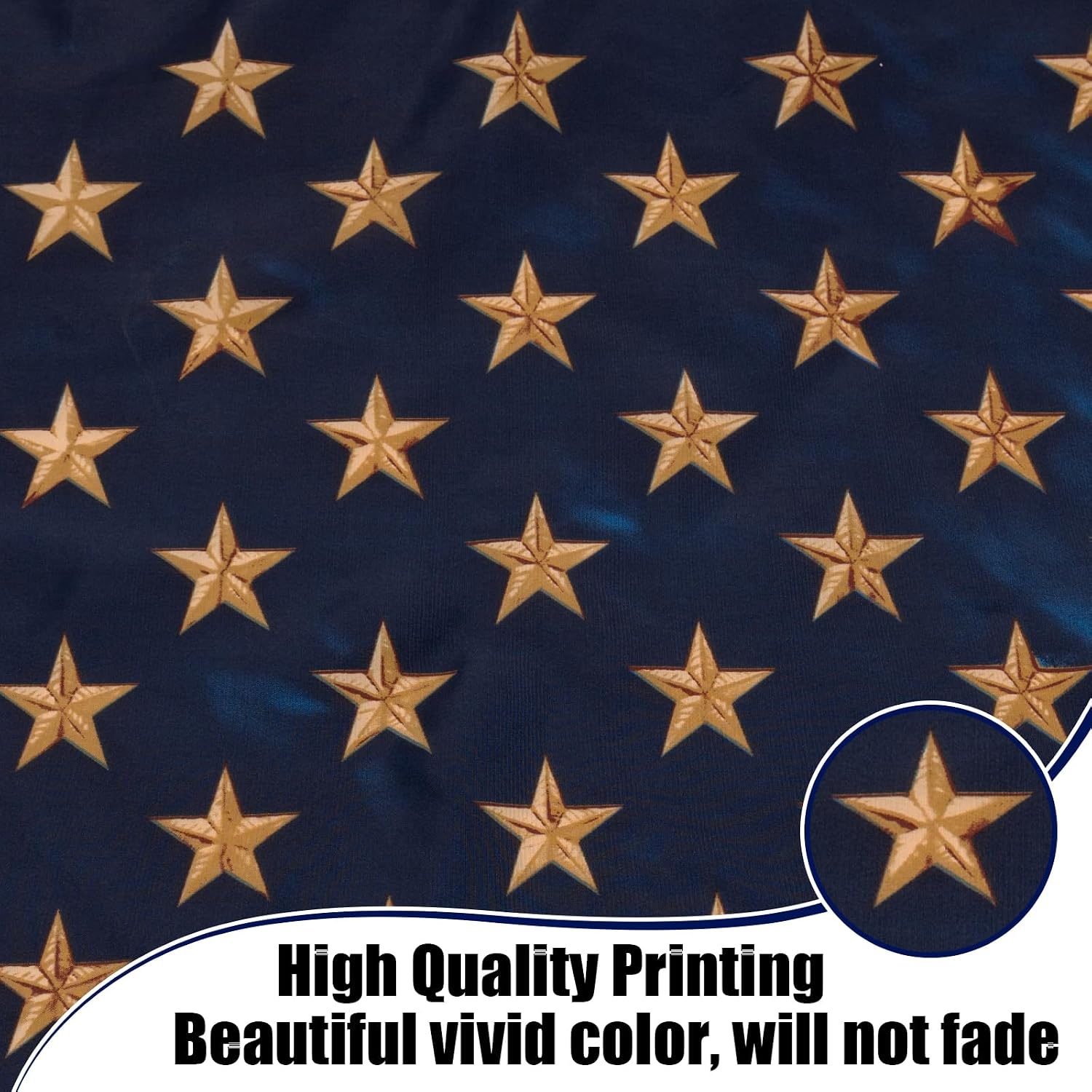 Vintage American Flag 3x5 ft Tea Stained American Flags Heavy Duty Old Antiqued USA Flag for Outside with 2 Brass Grommet for Room Wall Decoration