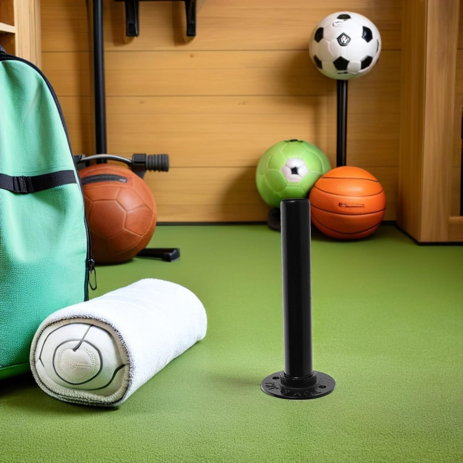 3pcs Wall Mounted Weight Plate Holder Barbell Plate Storage Rack Steel Strength Training Gym Equipment Organizer for Home and Garage Use