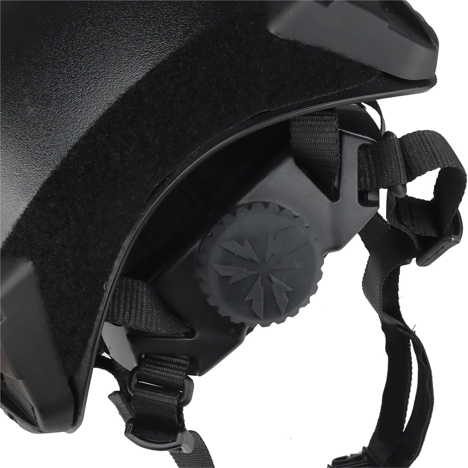 7-in-1 Tactical High-Cut Helmet Set with Headphones Side Tactical Light Goggles Battery Pouch for Outdoors Airsoft Simulation Training