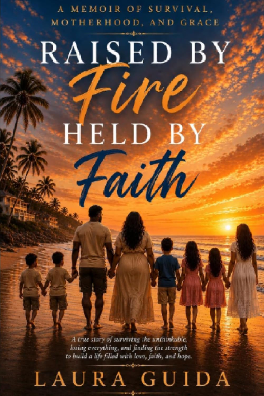 Raised by Fire, Held by Faith: A Memoir of Survival, Motherhood, and Grace
