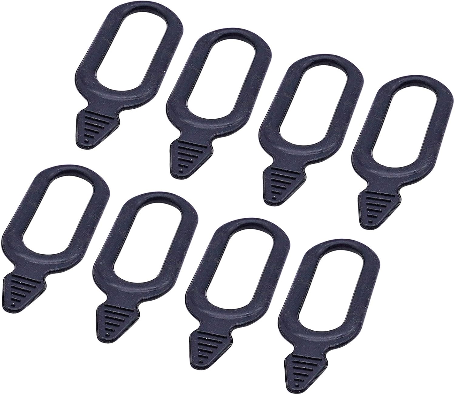 Rack Straps Rubber Snubbers,Bow Rack Snubber Strap for ATV Gun & Bow Rack 8 Packs