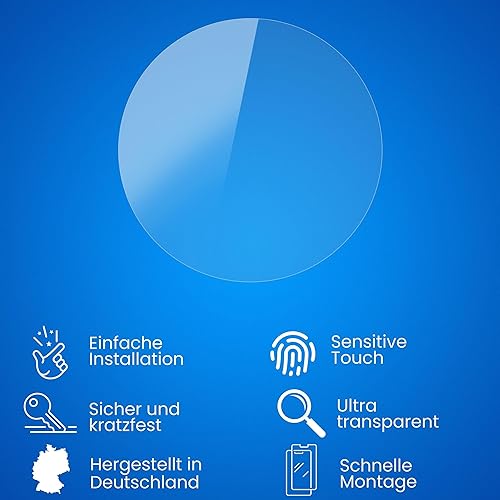 Miniatura 3 de atFoliX Película protectora de pantalla compatible con Lemfo LF26 protector de pantalla, película protectora ultra transparente FX (3X)