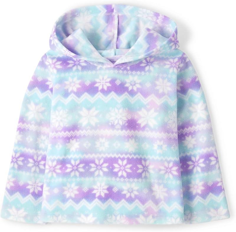 The Children's Place Baby Girls' And Toddler Girl Warm Fleece Hooded Pullover