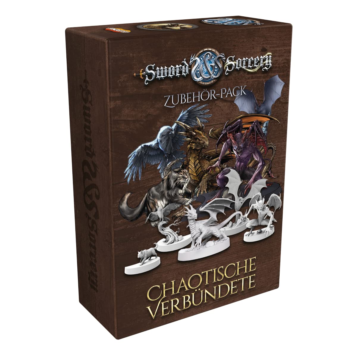 Asmodee Ares Games, Sword & Sorcery - Chaotic Allies, Accessory Expansion, Expert Game, Dungeon Crawler, 1-5 Players, From 13+ Years, 60 Minutes, German