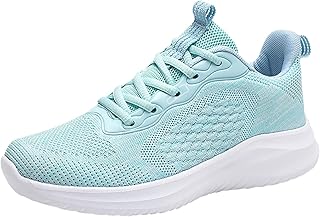 Damen-Laufschuhe, leichte Reiseschuhe, weiche Sohle, Laufschuhe, Reiseschuhe, Netzstoff, atmungsaktiv, vielseitig, Sportschuhe, Walking, Fitness, Schnürschuhe, Fitnessstudio, Joggen, Fitness,