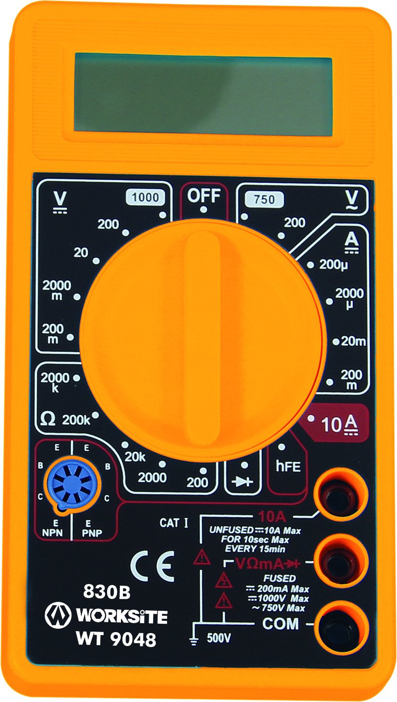 WT9048 Worksite Digital Multi-Meter