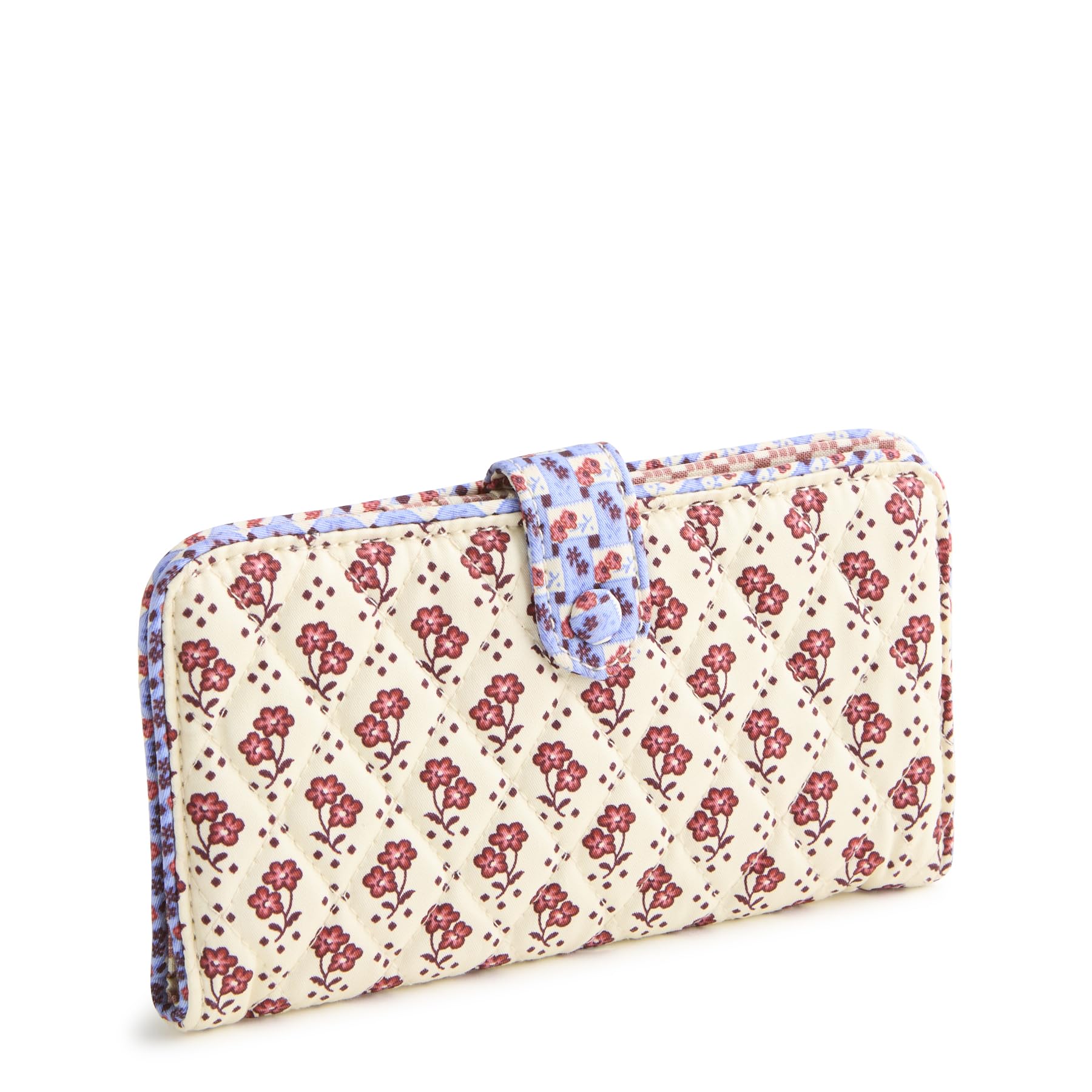 Premium Cotton Tab Wallet, Rachel Ditsy, One Size