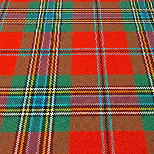 Tartan MacLean of Duart Ancient en tissu lourd de 16oz pour kilt traditionnel écossais