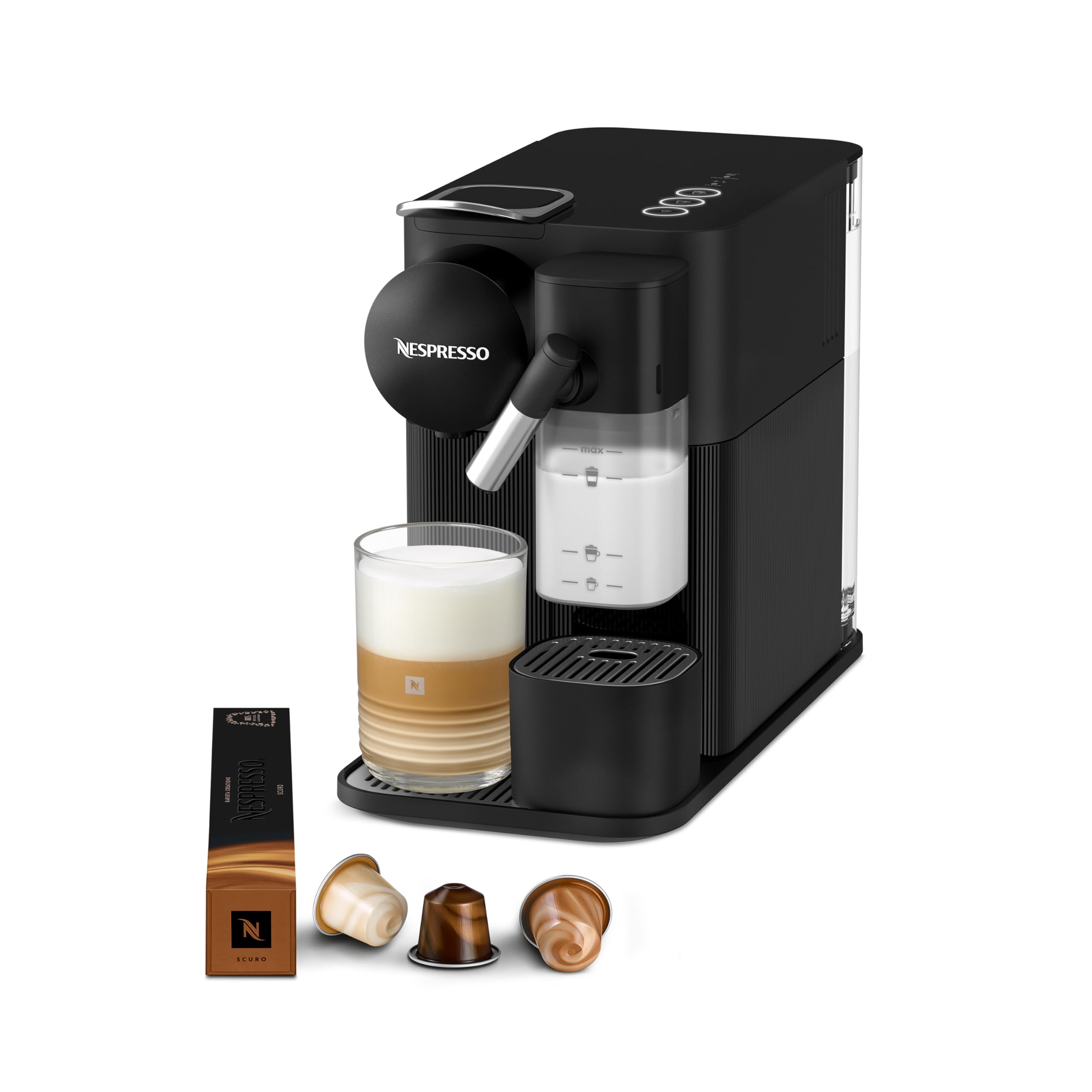 Nespresso Lattissima One Coffee Machine, Shadow Black : Amazon.co