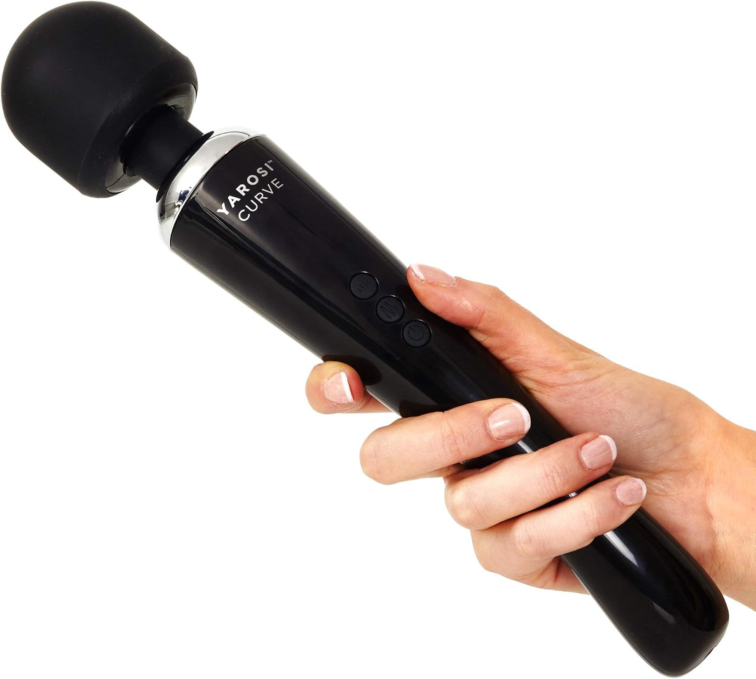 Yarosi Cordless Curved Therapeutic Device, 8 Powerful Speeds and 20 Patterns, for Muscle Aches and Sports Recovery