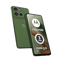 Motorola moto g56 5G con 3 anni di garanzia (8, 256GB, Fotocamera 50MP + flicker cam, Display 6.72″ FHD+ 120Hz, batteria 5100mAh, MediaTek Dimensity 7060, Android 15), PANTONE Dill