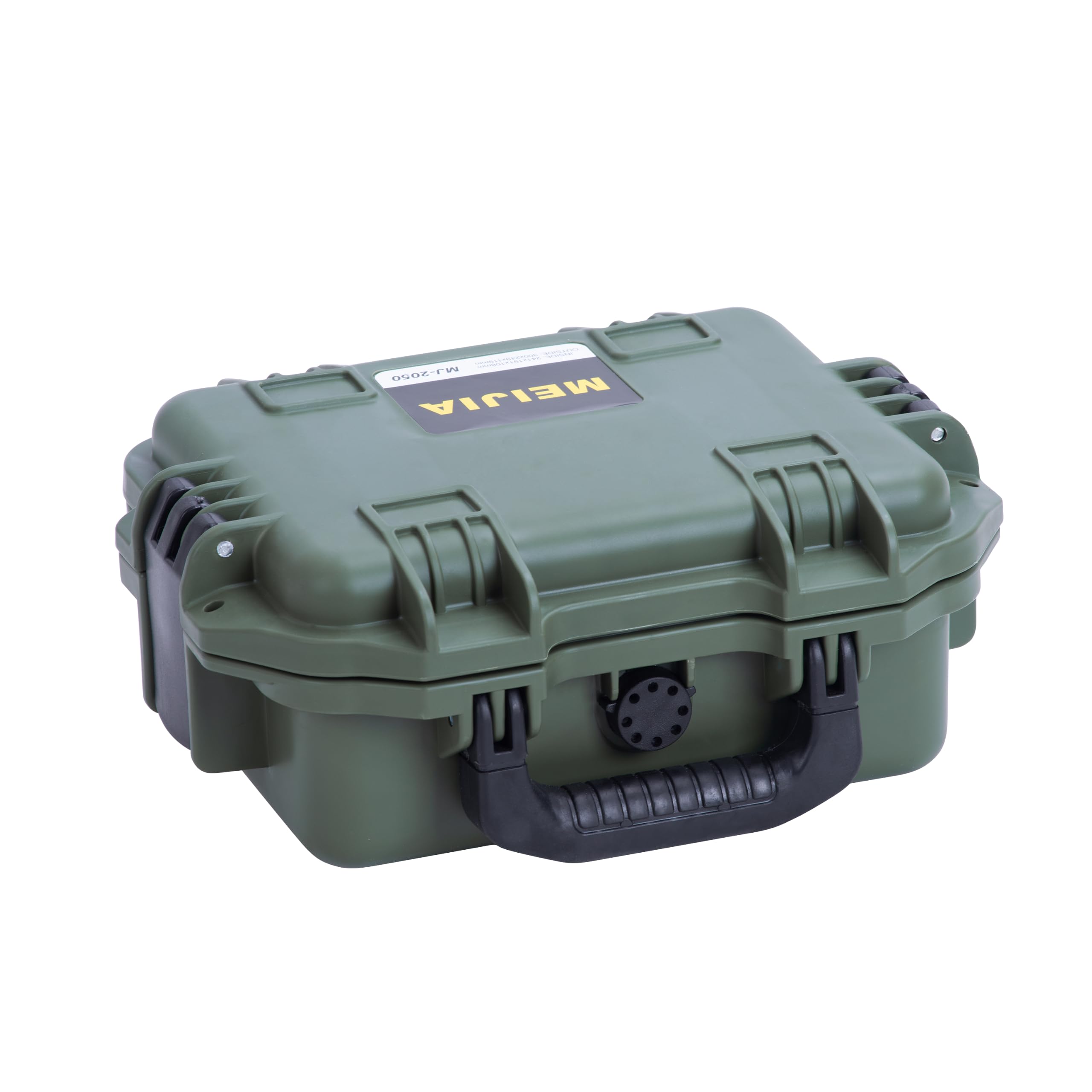 MEIJIA Custodia rigida impermeabile per fotocamera compatta di alta qualità con schiuma personalizzabile, protezione completa con design leggero e comodo, 30 x 24,94 x 11,9 cm (verde)