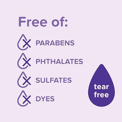 Johnsons Tear-Free Bedtime Baby Moisture Wash with Soothing Natural Calm Aromas, 27.1 Fluid Ounce