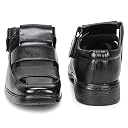 Vincenzo Outdoor Fisherman Sandals (UK 11 to UK 13) (Black, Numeric_11) gallery image