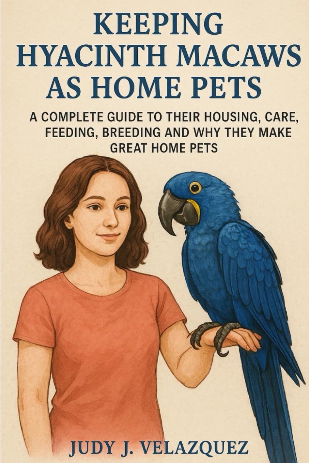 Keeping Hyacinth Macaws As Home Pets: A Complete Guide To Their Housing, Care, Feeding, Breeding, And Why They Make Great Home Companions