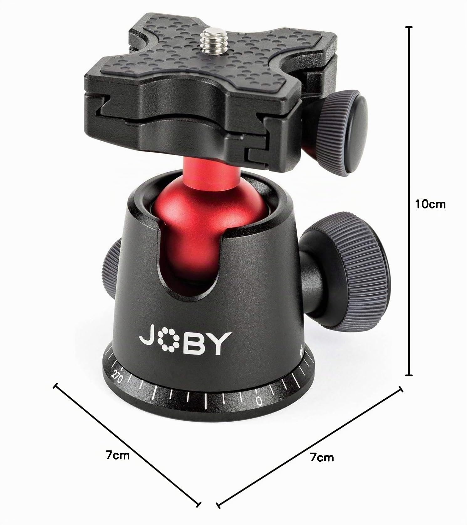JOBY Testa a Sfera 5K, Testa a Sfera Professionale, per Fotocamere DSLR e CSC/Mirrorless, Portata Max 5 kg, JB01514-BWW