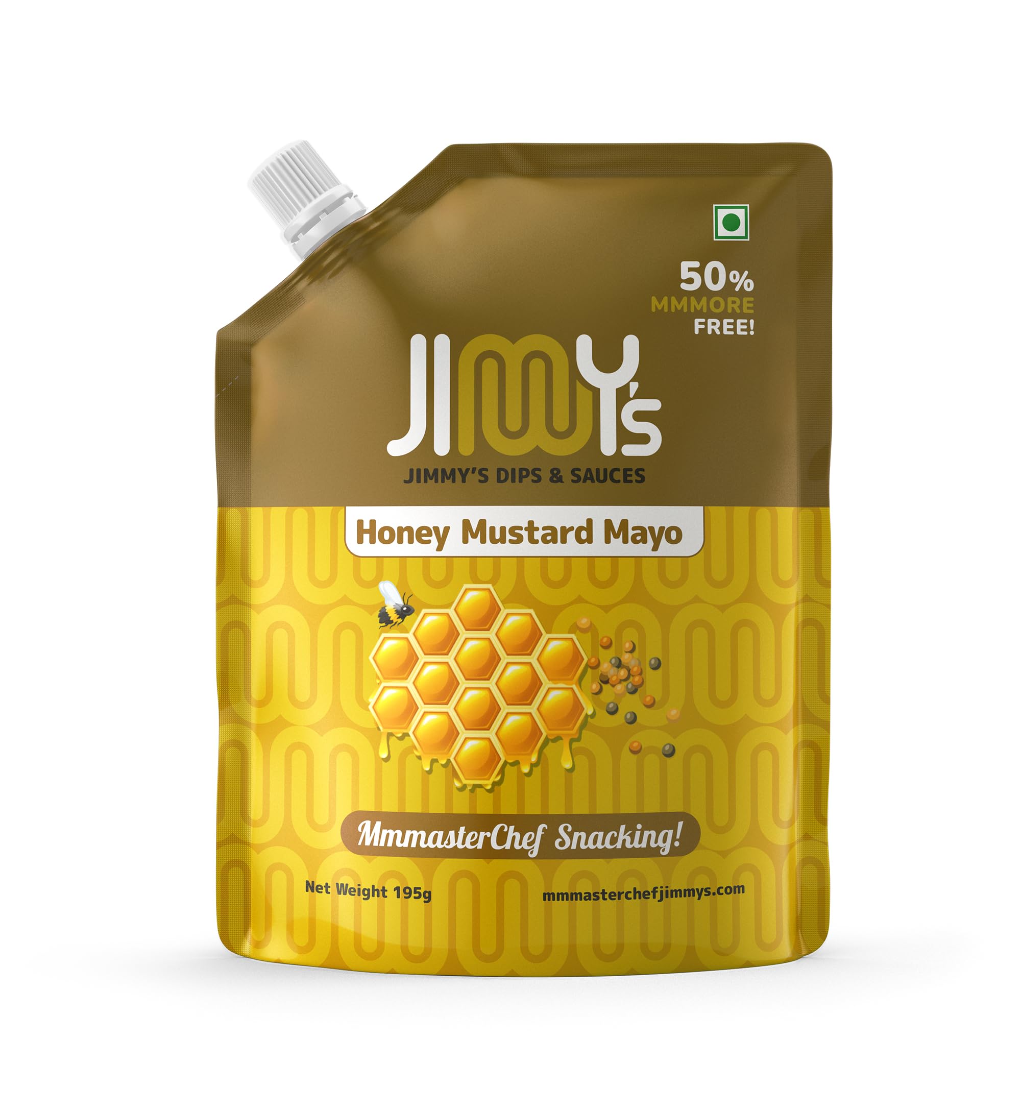 Jimmys Dips & Sauces Honey Mustard Mayo - 190g I Sweet & Creamy Mayonnaise Substitute I Great for Sandwiches, Dips & Health-Conscious Snacking - 195g (B0D3GVN98C) Amazon Price History, Amazon Price Tracker
