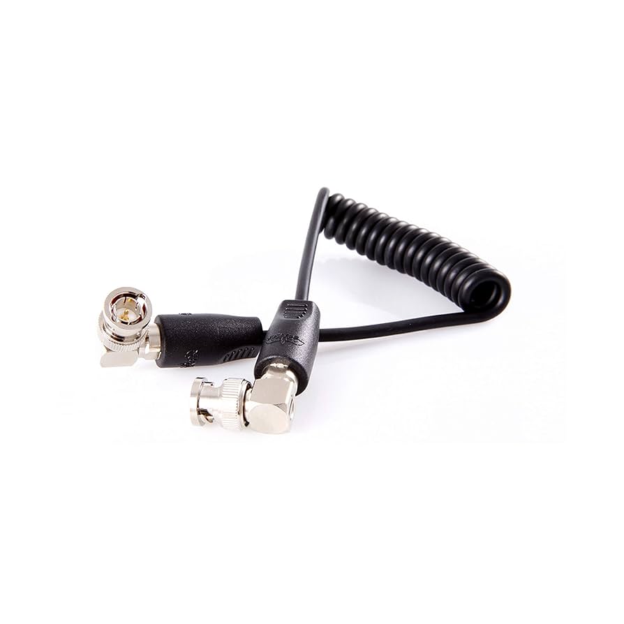 Teradek コイルBNCケーブル 2本セット SDIケーブル Amazon | Teradek コイル状 BNC - BNC HD-SDIケーブル (10インチ