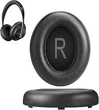 イヤーパッド For Bose Noise Cancelling 700 (NC700 / NCH700) に対応 交換 用 ヘッドホンパッド 防止音漏れ防止 <1組 > なんしつ 高密度フォームRuiMi（ブラック）