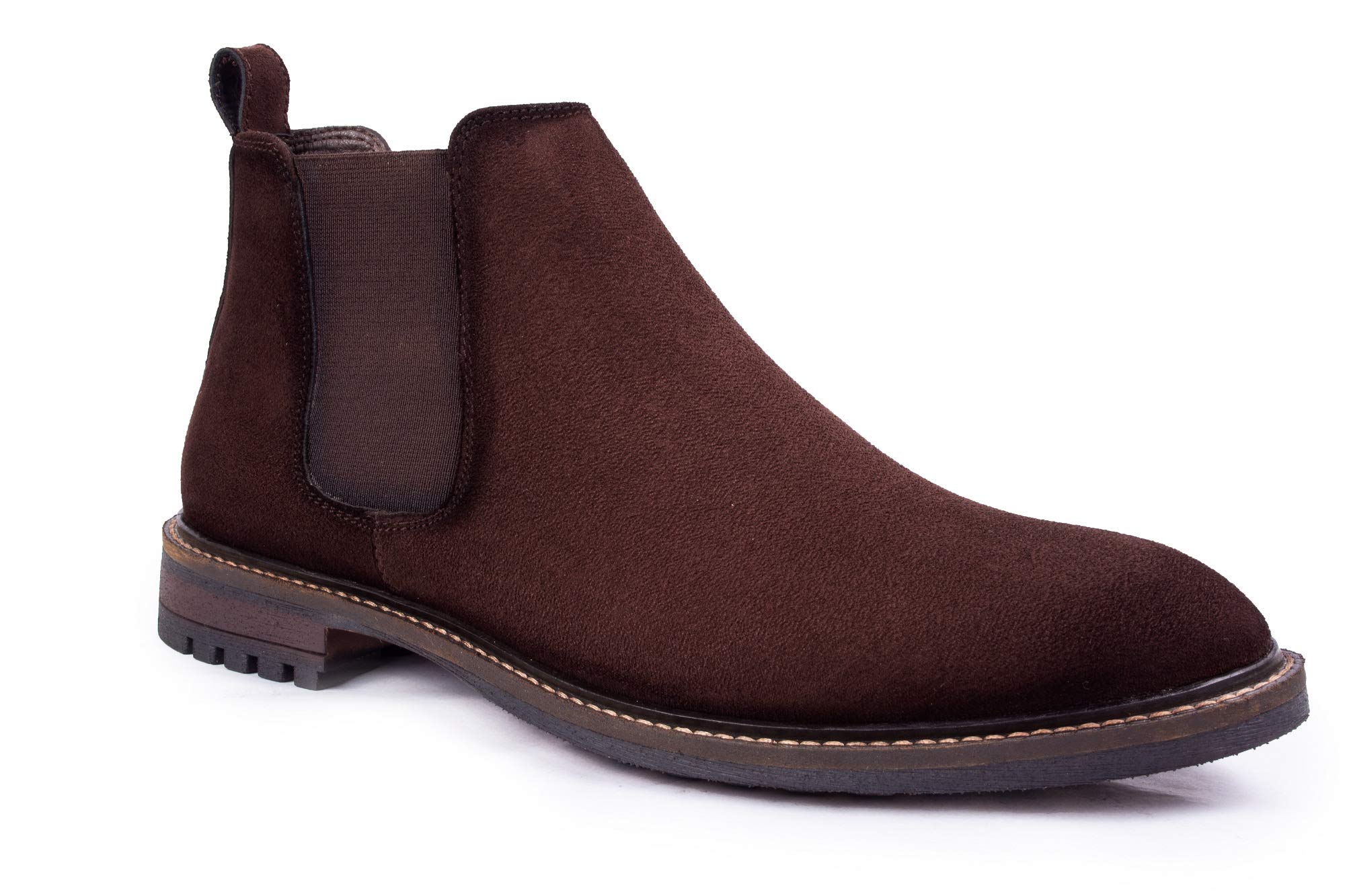 Men's Casual Suede Leather Chelsea Boots | Comfortable Winter Shoes-image-43