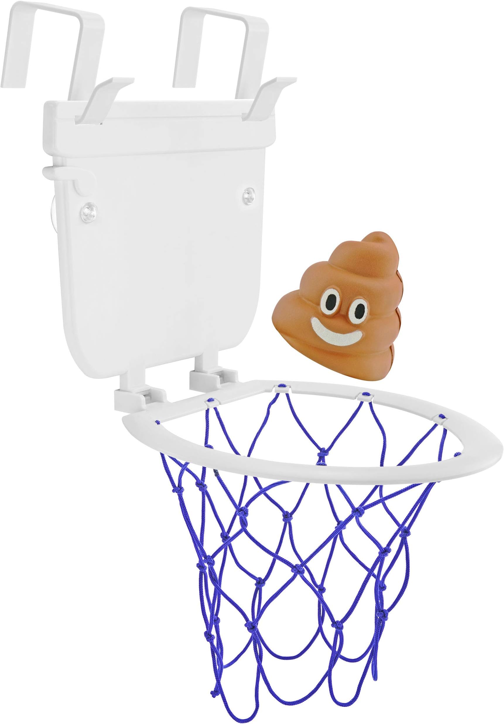 Poop Hoops Toilet Shaped Foam Poo Basketball Game Set