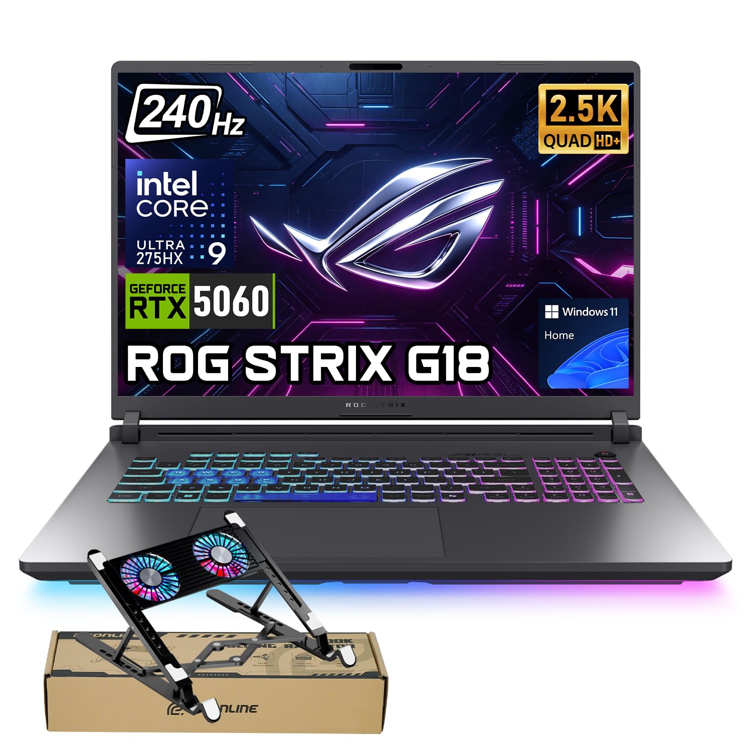Amazon.com: ASUS ROG Strix Scar 18 G835 Intel Ultra 9 275HX, mejor