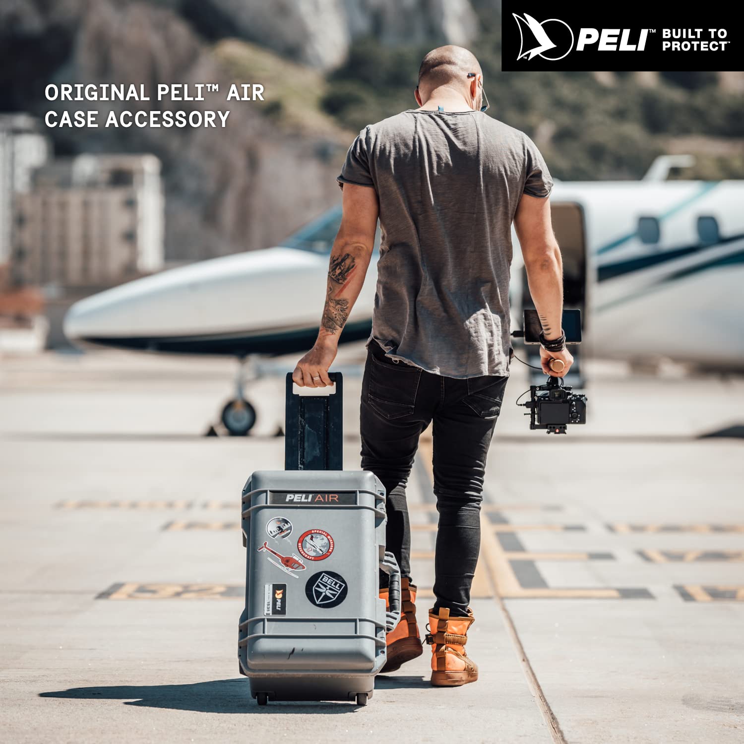 PELI 1615AirFS Set de Mousse de Rechange, Accessoire de la Valise Air Originale, Compatible Air 1615, Couleur : Noir