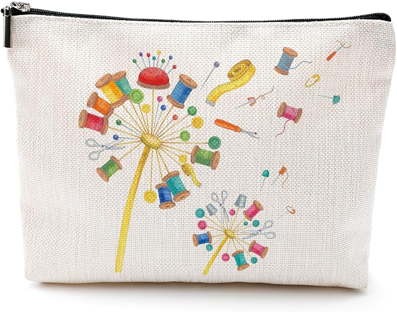 Necessaire de maquiagem retangular EEooooX Cute Sewing 0715