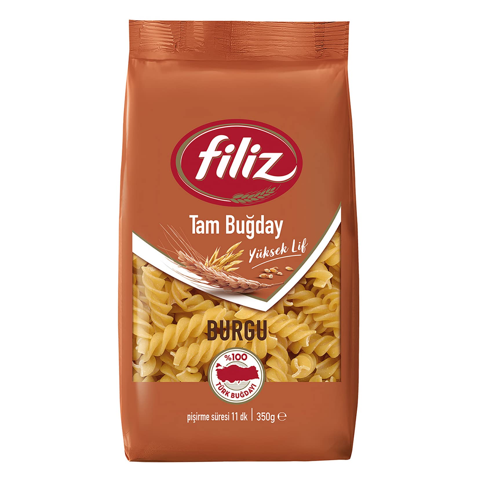 Filiz Tam Buğdayi Burgu Makarna 350 g.